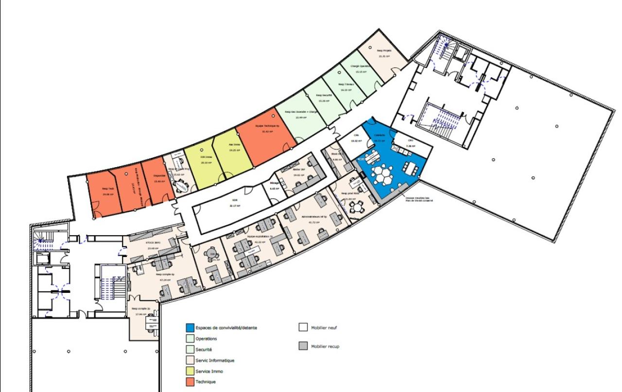 Bureau Bordeaux 830m² Location bureau Bordeaux Gironde OLBUR2427517 13